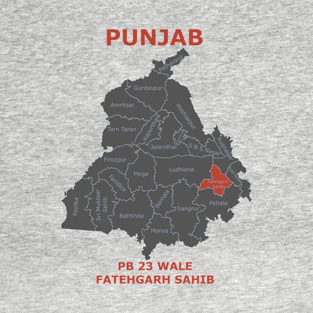 PB 23 Wale FatehGarh Sahib by Lazy Dad Creations